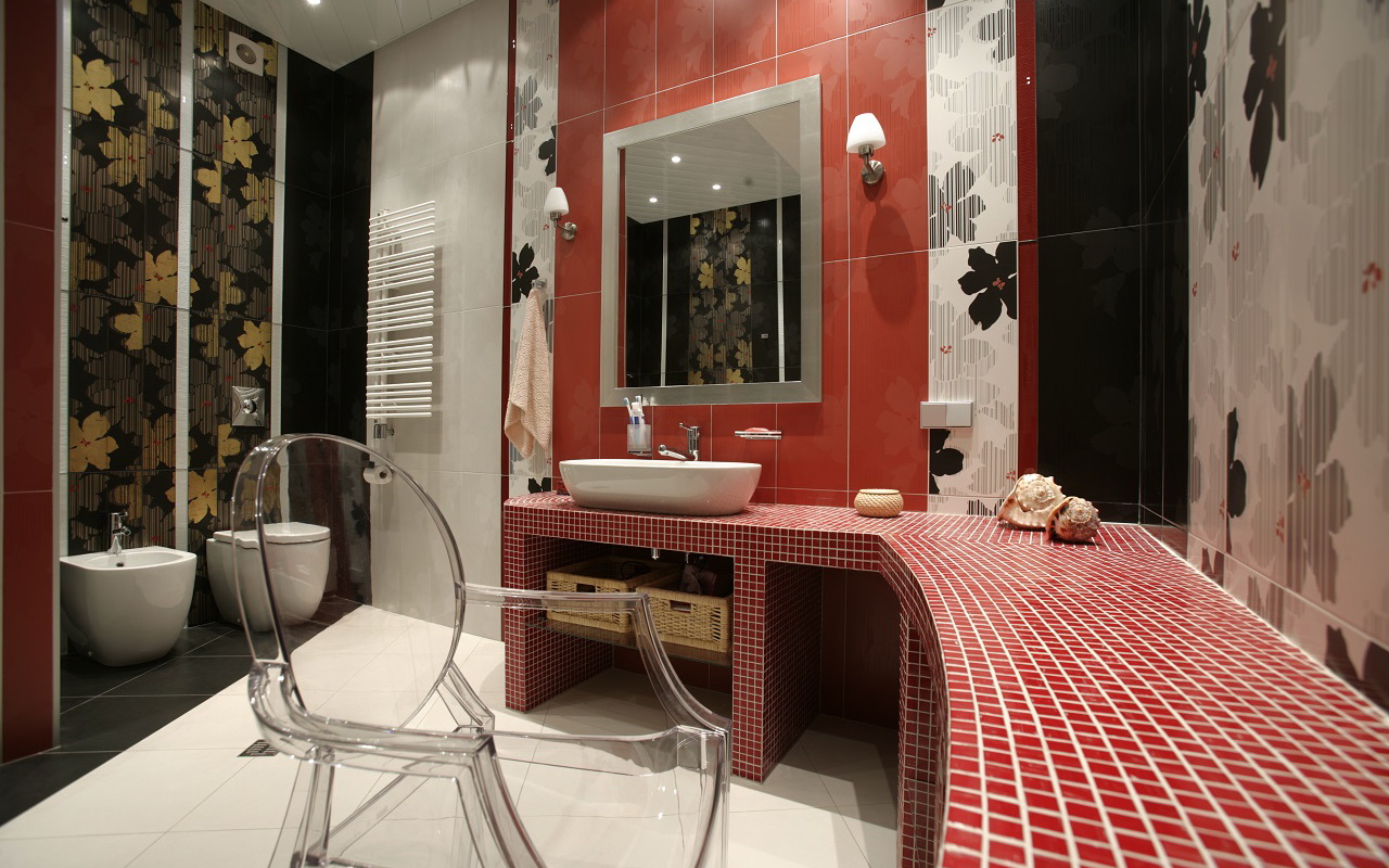 Зеркало в ванную комнату: фото идеи дизайна интерьера, виды, стили, свет